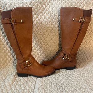 Naturalizer Tan Over the Knee Boots